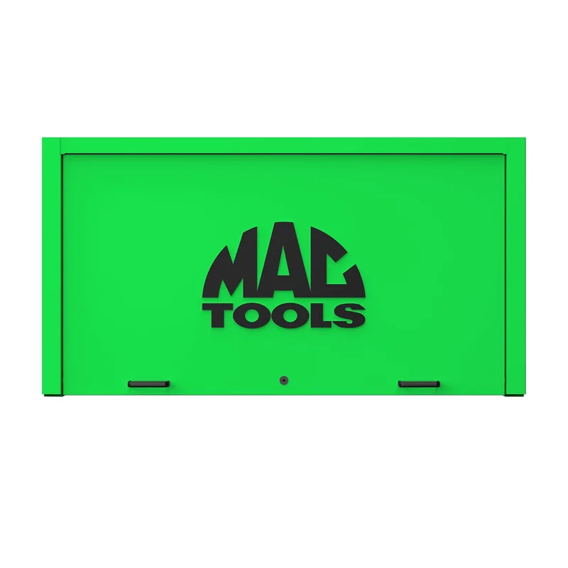 Tech Series T5025 Powered Top Hutch - Lime Green
