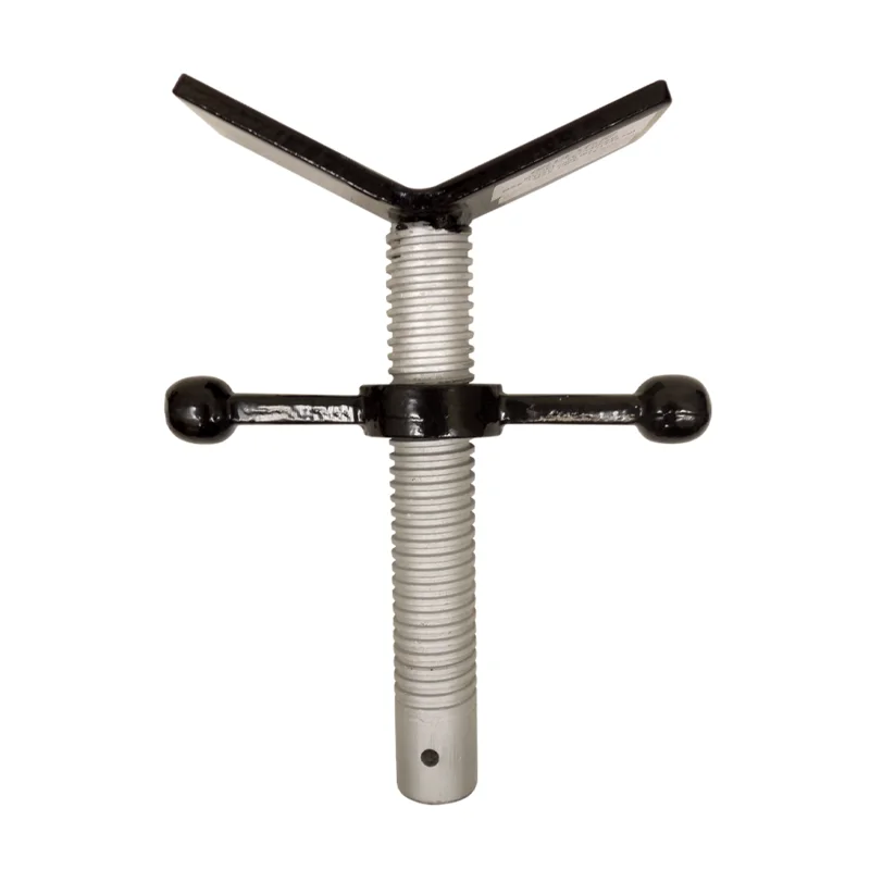 Techni-Jack V-Head Replacement Pipe Stand Head 2500 lb Load Capacity Steel Fits Up to 12 Inch Pipe GS780518