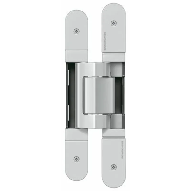 TECTUS Hinges - TE 645 3D - Load Capacity 661 lbs. 124-Satin Chrome Look (F1) - Special Order