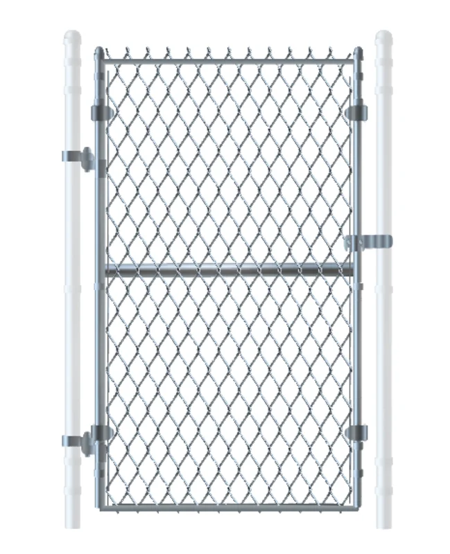 Temporary Fence Panel - 8'6" Tall x 8' Wide Panel: Gate Kit