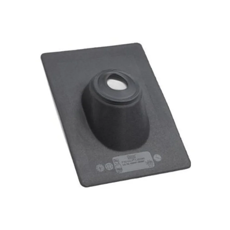 Thermoplastic Roof Flashing With Elastomeric Collar Black G11908 (Pack of 12)