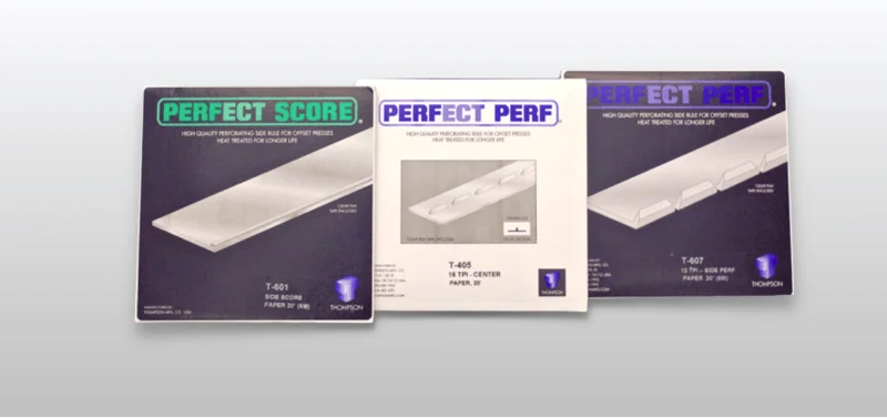 Thompson - Prefect Perf - Litho Perf/Score/Cut