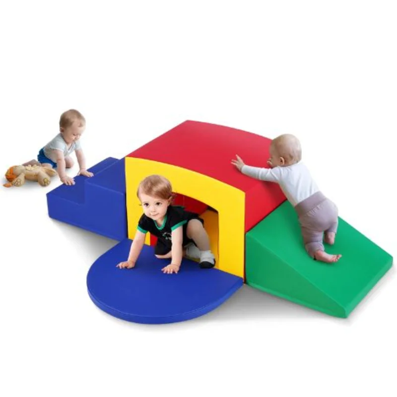 Toddler Indoor Climbing Toys 5 Piece Soft Play Set for Kids