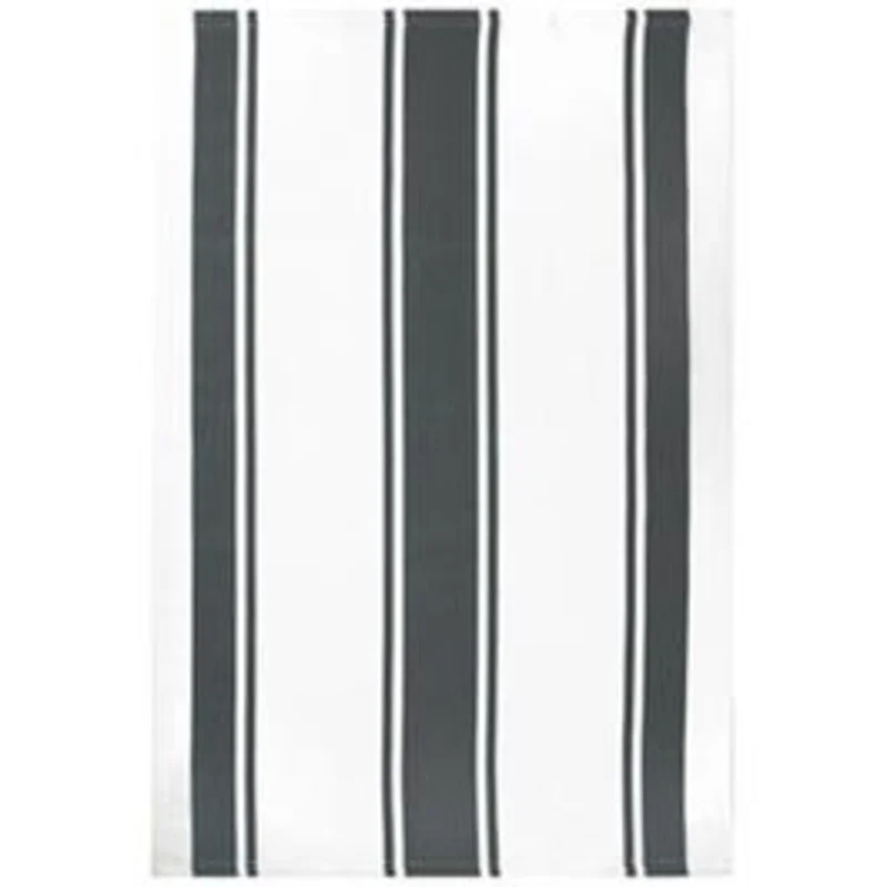 Towel, Stainless Gray Stripe, 100% Cotton, 20 x 30-In.