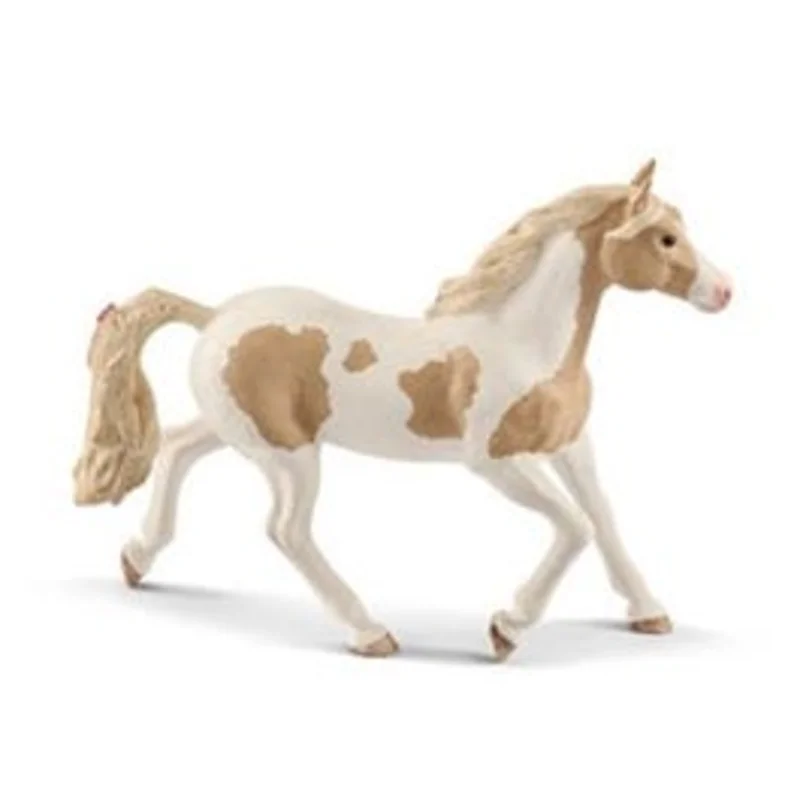 Toy Animal, Paint Horse Mare, Tan & White