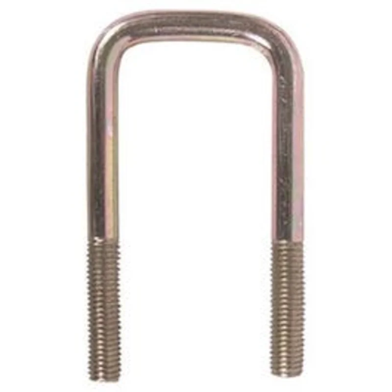 Trailer Axles U-Bolt Kit, Square, 2-In.