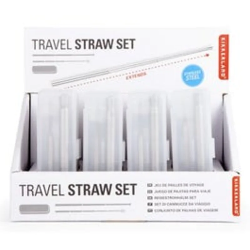Travel Straw Set
