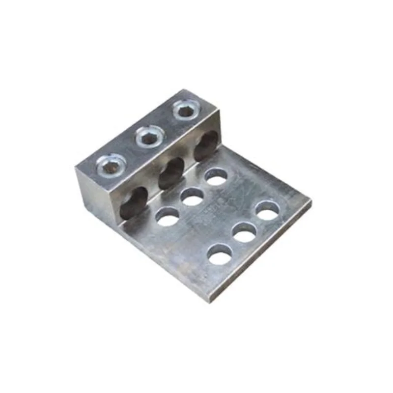 Triple Conductor Aluminum Mechanical Lug 2 & 4 Hole Mount 250 MCM6 AWG 90852