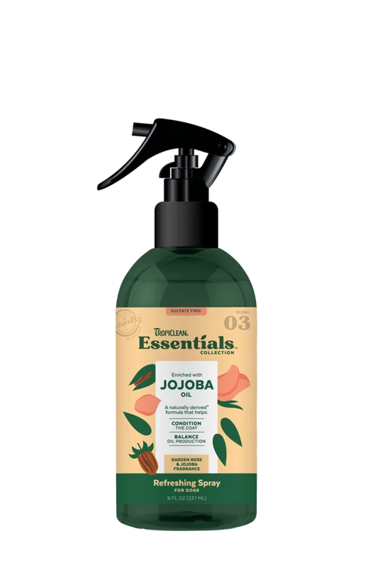 Tropiclean Essentials Jojoba Deodorizing Spray for Dogs