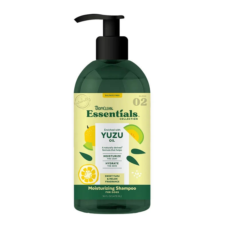 TropiClean Yuzu Oil Moisturizing Shampoo for Dogs