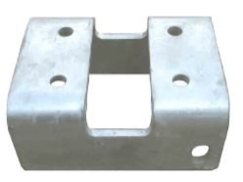 Truck Bracket 4 Round Post - Aluminum Slide Gate