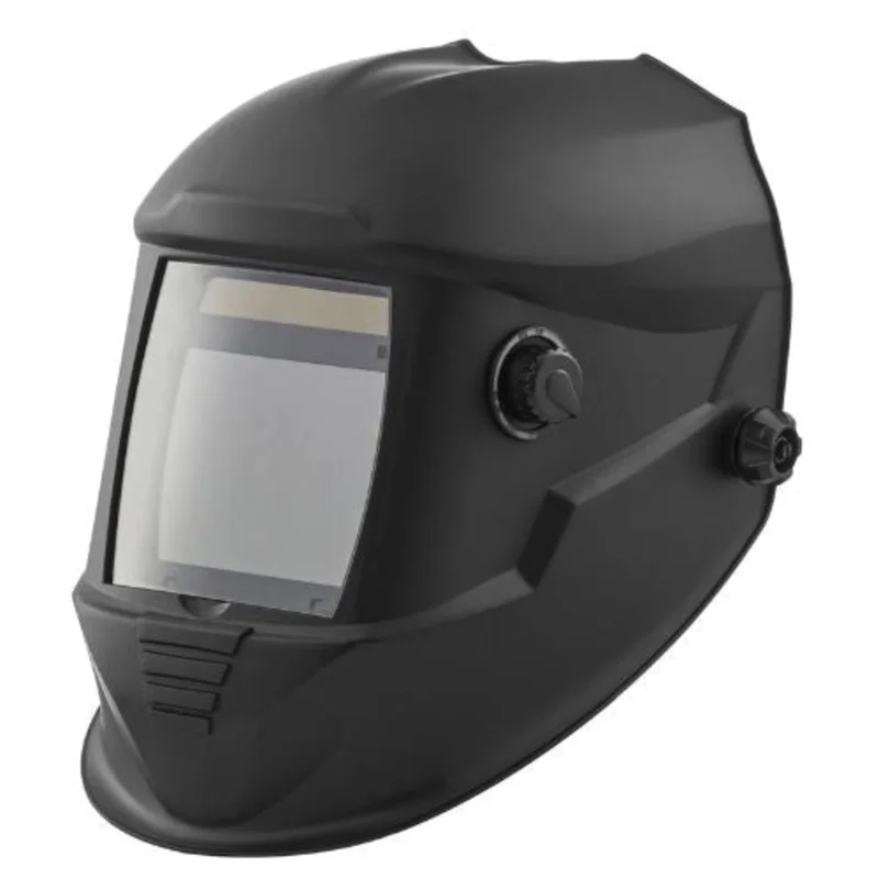 True Color Welding Helmet Auto Darkening Solar Powered Welder Hood with 4 Arc Sensors for TIG MIG Welding