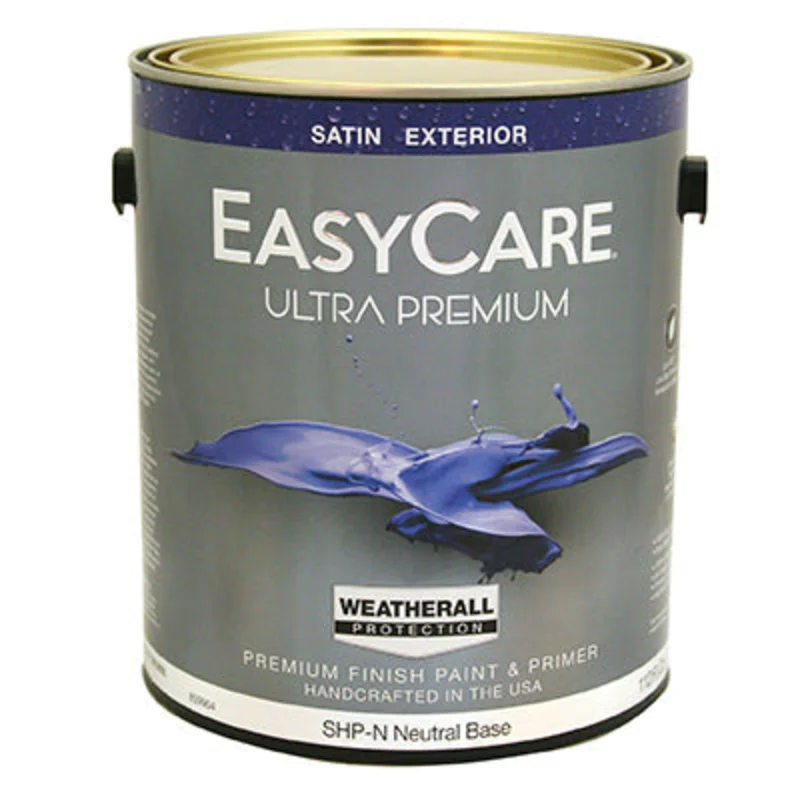 True Value EasyCare Ultra Premium Exterior WeatherAll Latex House Paint Satin Neutral Base