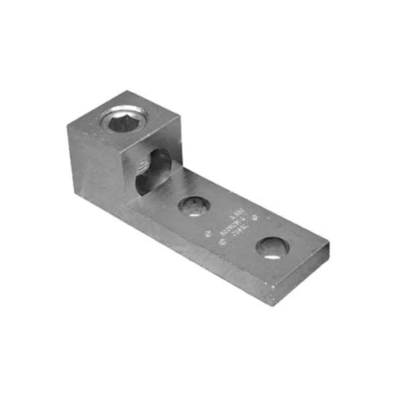 Two Hole Mount Aluminum Lug Mechanical Connector Type 600 MCM2 AWG 90734