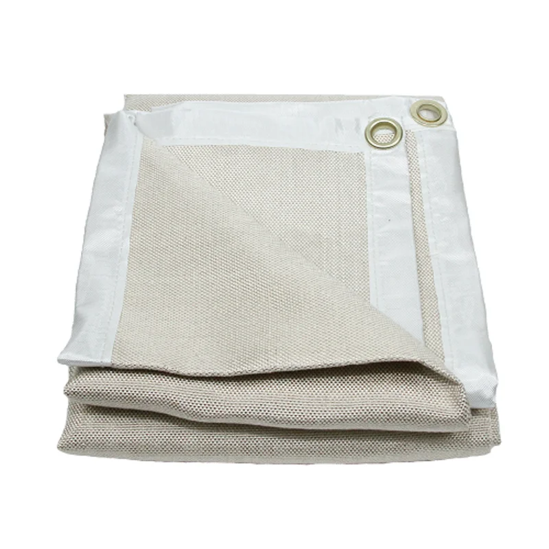 Uncoated Fiberglass 35 oz./sq.yd Welding Blanket Tan