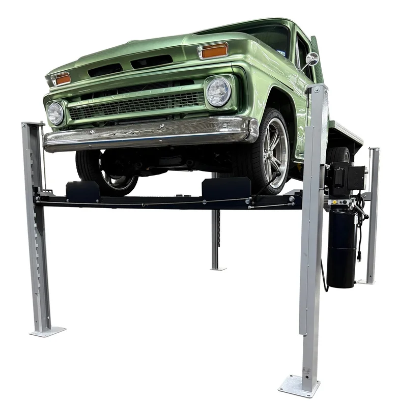 USA8000XLT 8,000 lb Made in the USA Service Storage Four Post Automotive Lift
