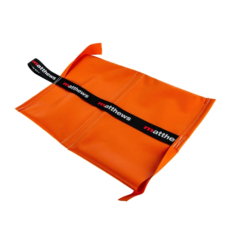 Water Repellent Sandbags Orange Empty