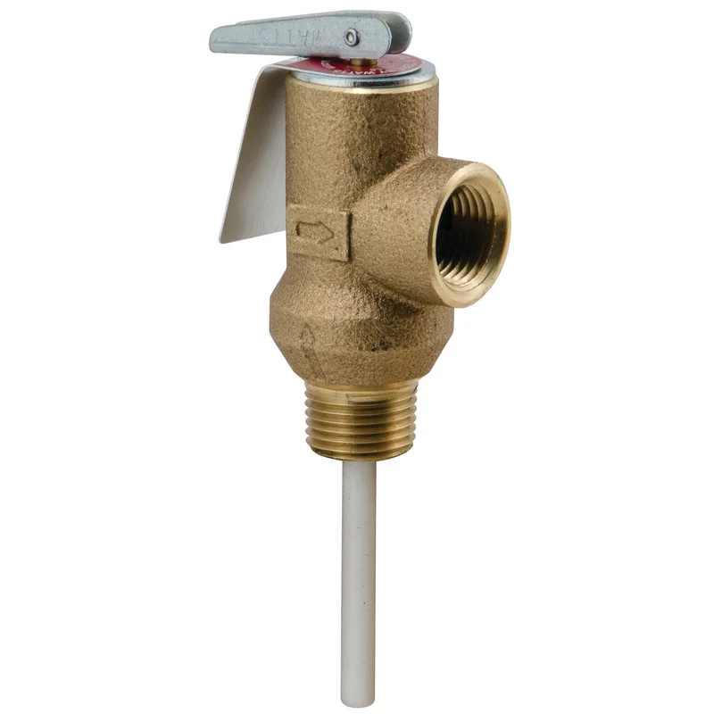 Watts No. 1l-2, Temperature And Pressure Relief Valve, 150 Psi, 1/2 In Box