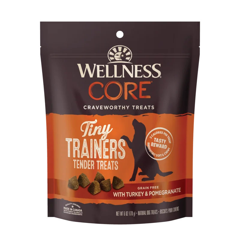 Wellness CORE Tiny Trainers Tender Treats Turkey & Pomegranate Dog Food