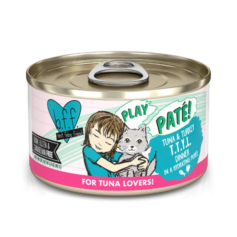 Weruva B.F.F. PLAY PAT! Tuna & Turkey T.T.Y.L. Cat Food