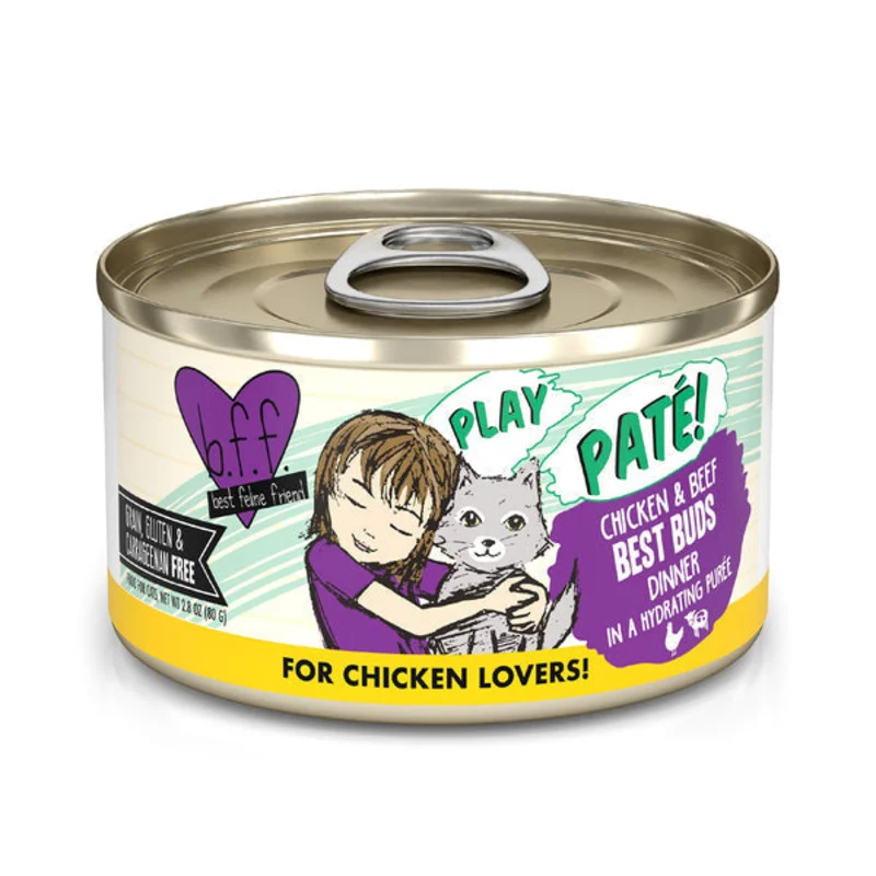 Weruva BFF PLAY Pat Chicken & Beef Best Buds Dinner in a Hydrating Pure