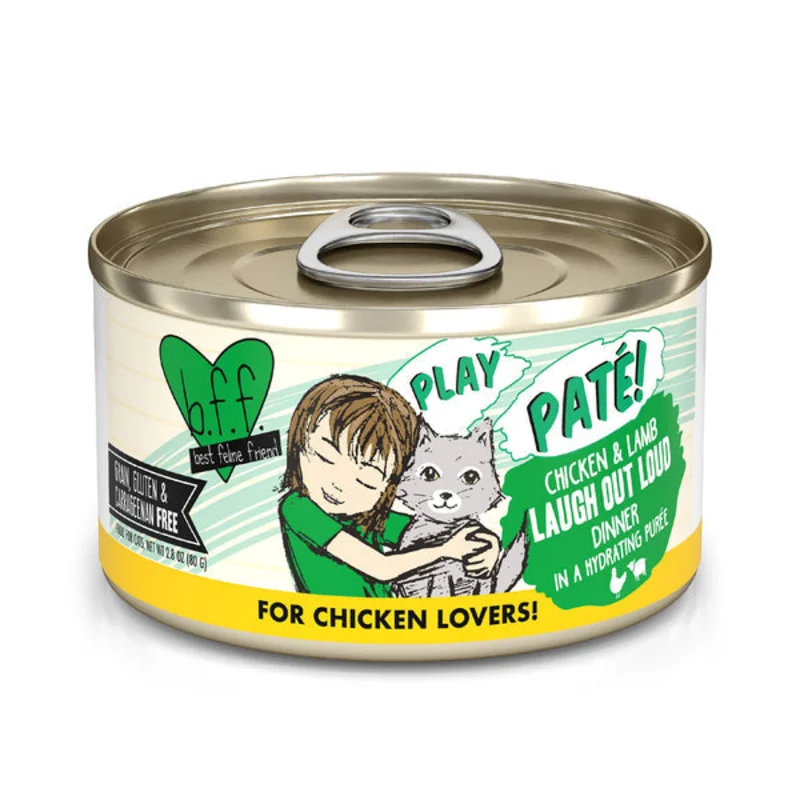 Weruva BFF PLAY Pat Chicken & Lamb Laugh Out Loud Dinner in a Hydrating Pure Cat Food