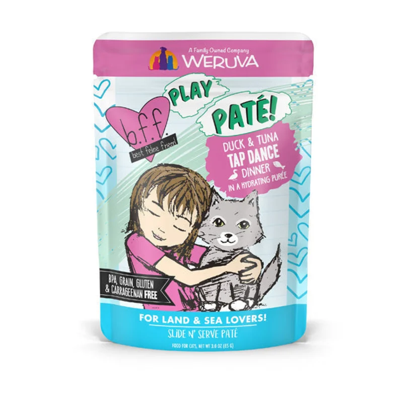 Weruva BFF PLAY Pat Duck & Tuna Tap Dance Dinner in a Hydrating Pure