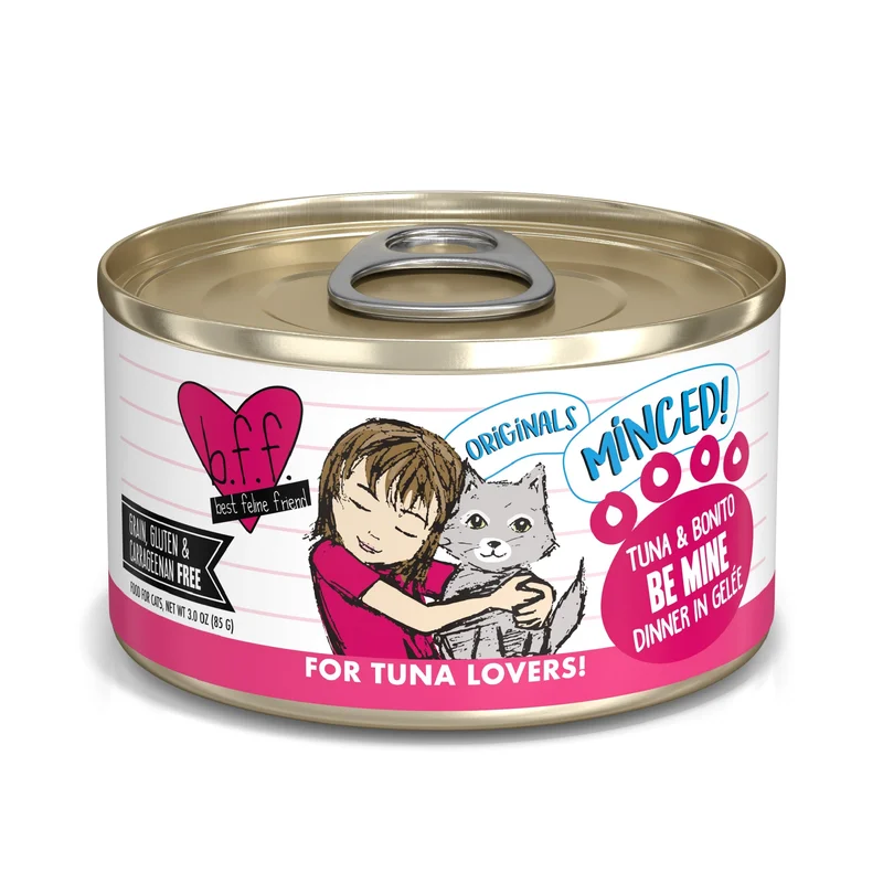 Weruva BFF Tuna and Bonito Be Mine Canned Cat Food