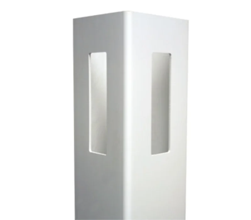 White 5" x 5" x 8' k-28D Corner Post