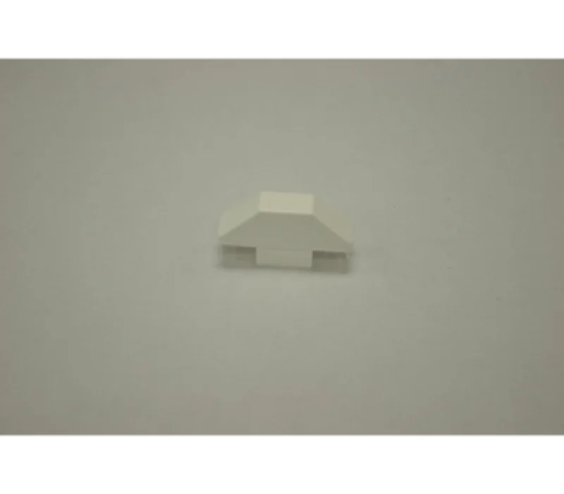 White Dog Eared Picket Cap 7/8" x 3"