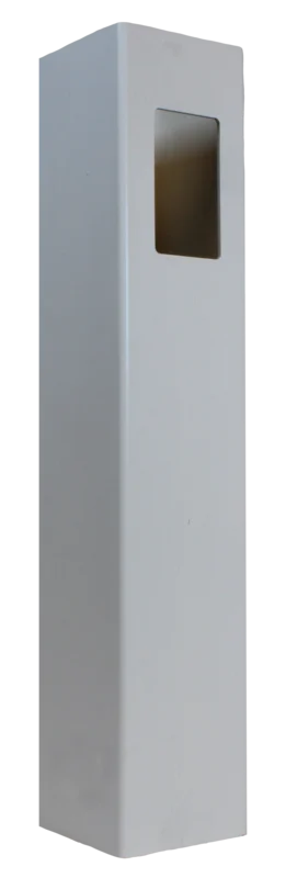 White End Post 4" x 4" x 6' For Vinyl Fences