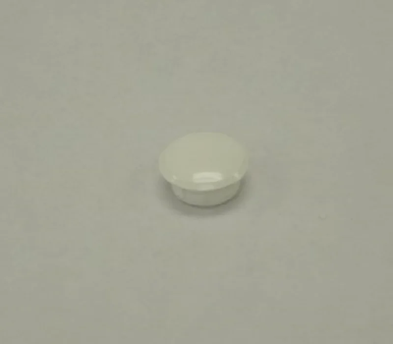 White Plug Cap 5/8"