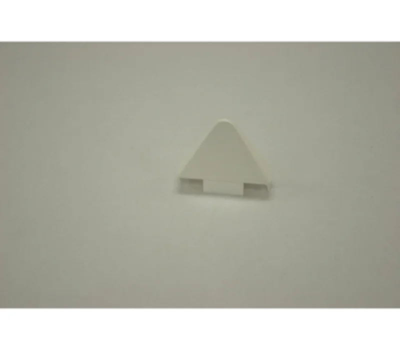 White Spade Cap 7/8" x 3"
