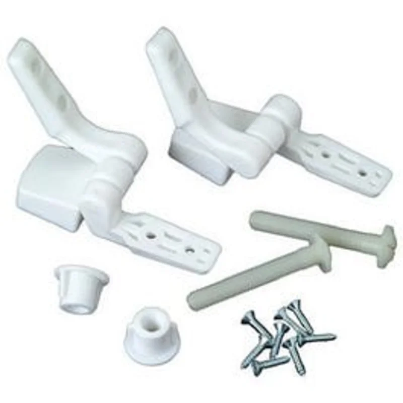 White Toilet Seat Hinge
