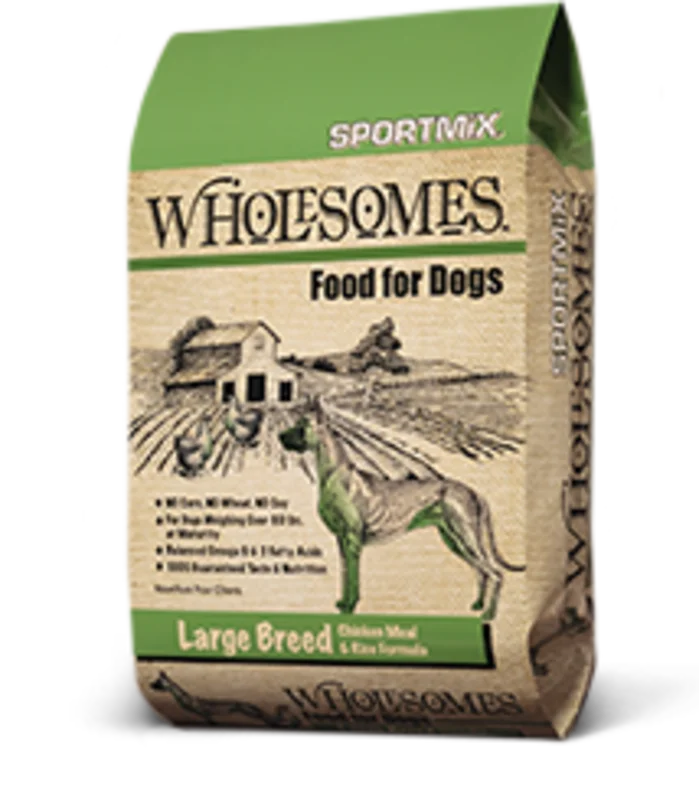 Wholesomes Large Breed Chicken Meal & Rice Formula
