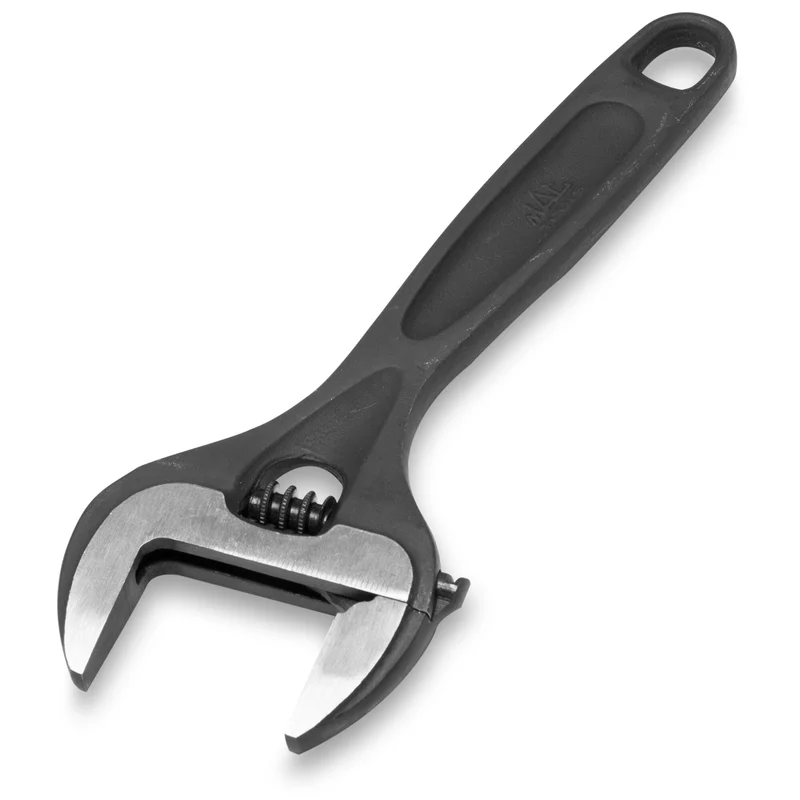 Wide-Jaw Adjustable Wrench 8"