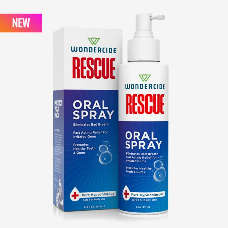 Wondercide RESCUE Oral Spray for Dogs & Cats