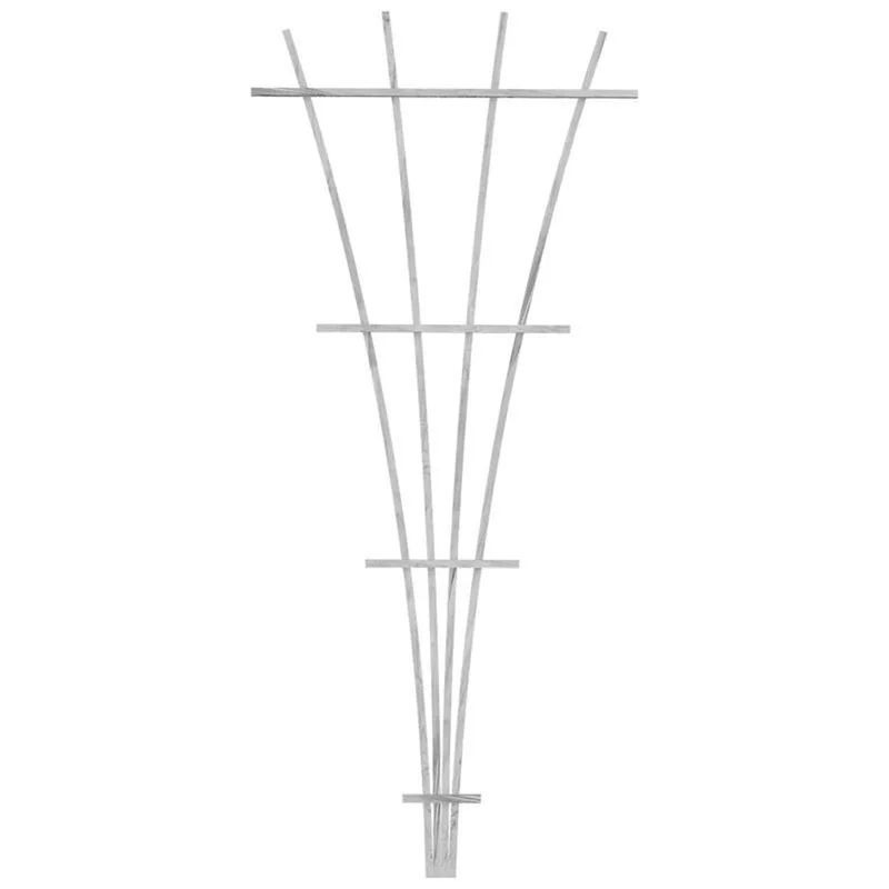 WOOD FAN TRELLIS WHITE WOOD