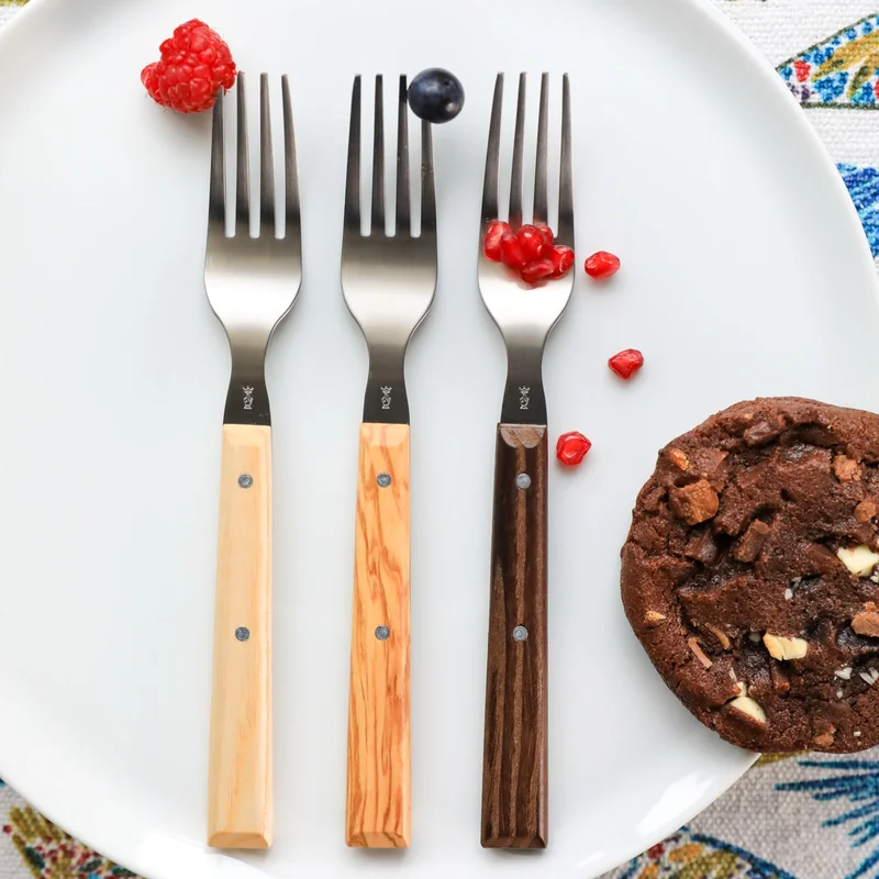 Wooden Handle Forks Sylve