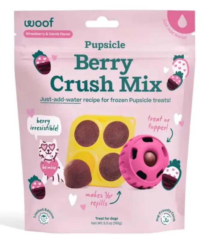 Woof Pupsicle Berry Crush Mix Dog Treats