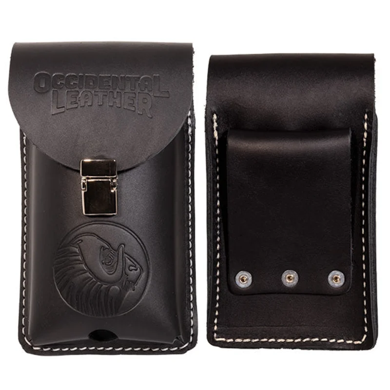XL Leather Phone Holster OxyBlack