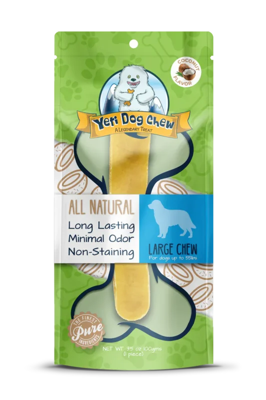 Yeti Flavored Dog Chews Strawberry