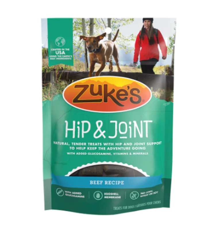 Zukes Hip & Joint Beef Recipe Dog Treats